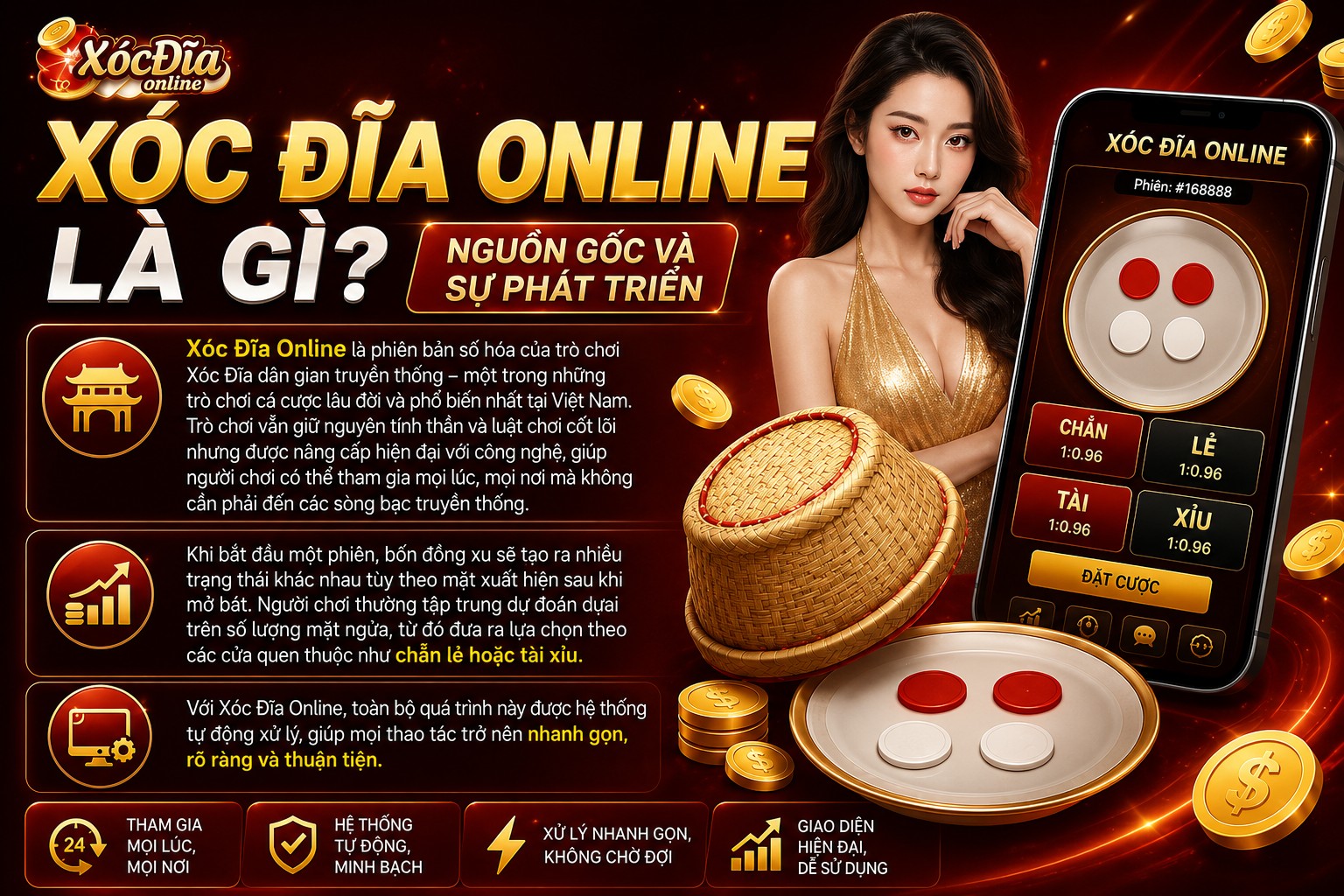 xóc đĩa online
